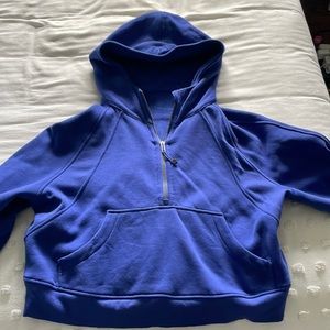 Scuba oversized half zip